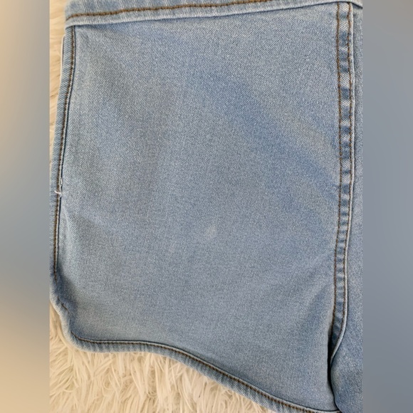 Y2k BB jeans shorts high waisted, L (junior) = Adult S - Picture 11 of 16